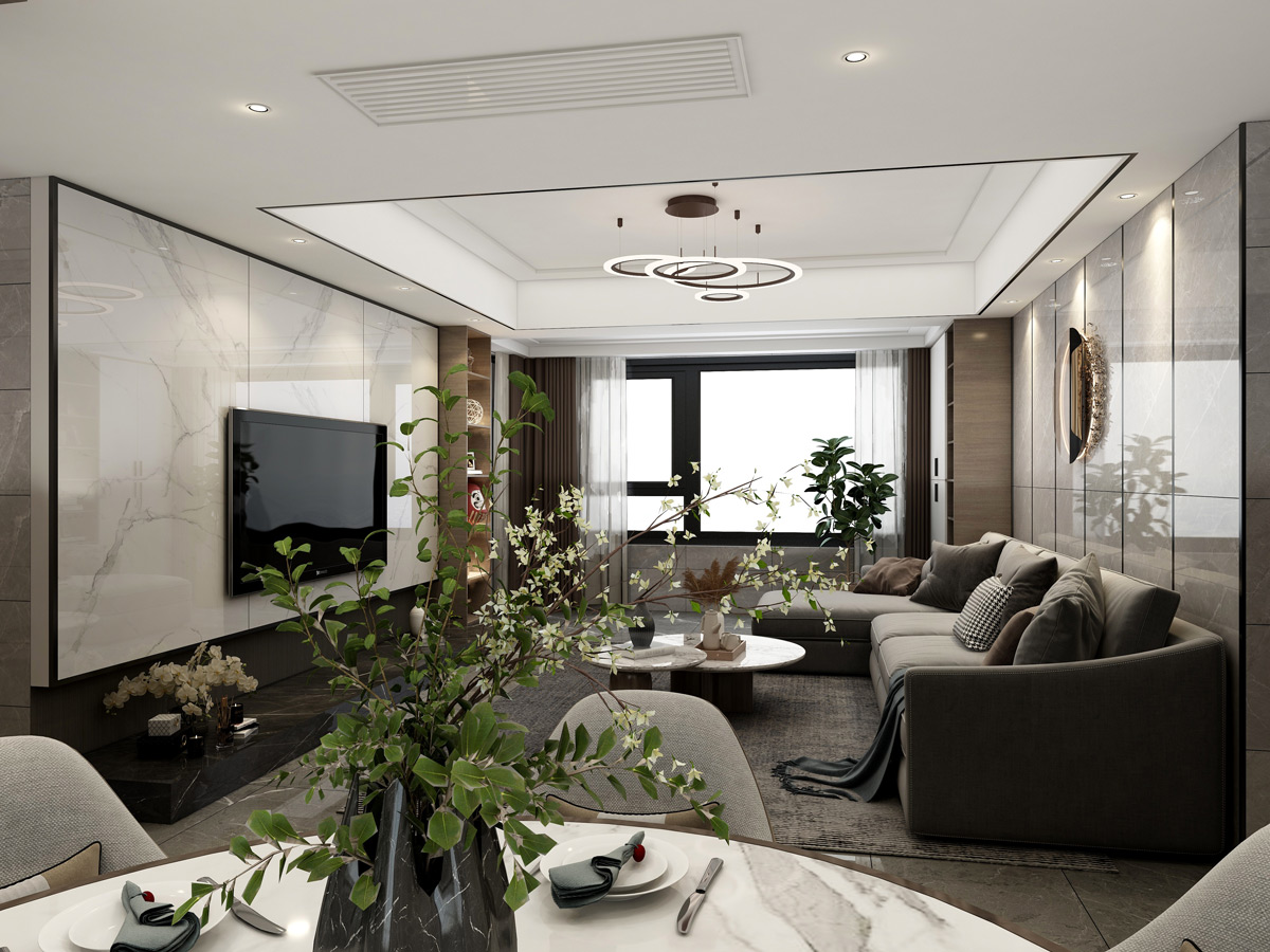 现代 | 逸都花园110m2